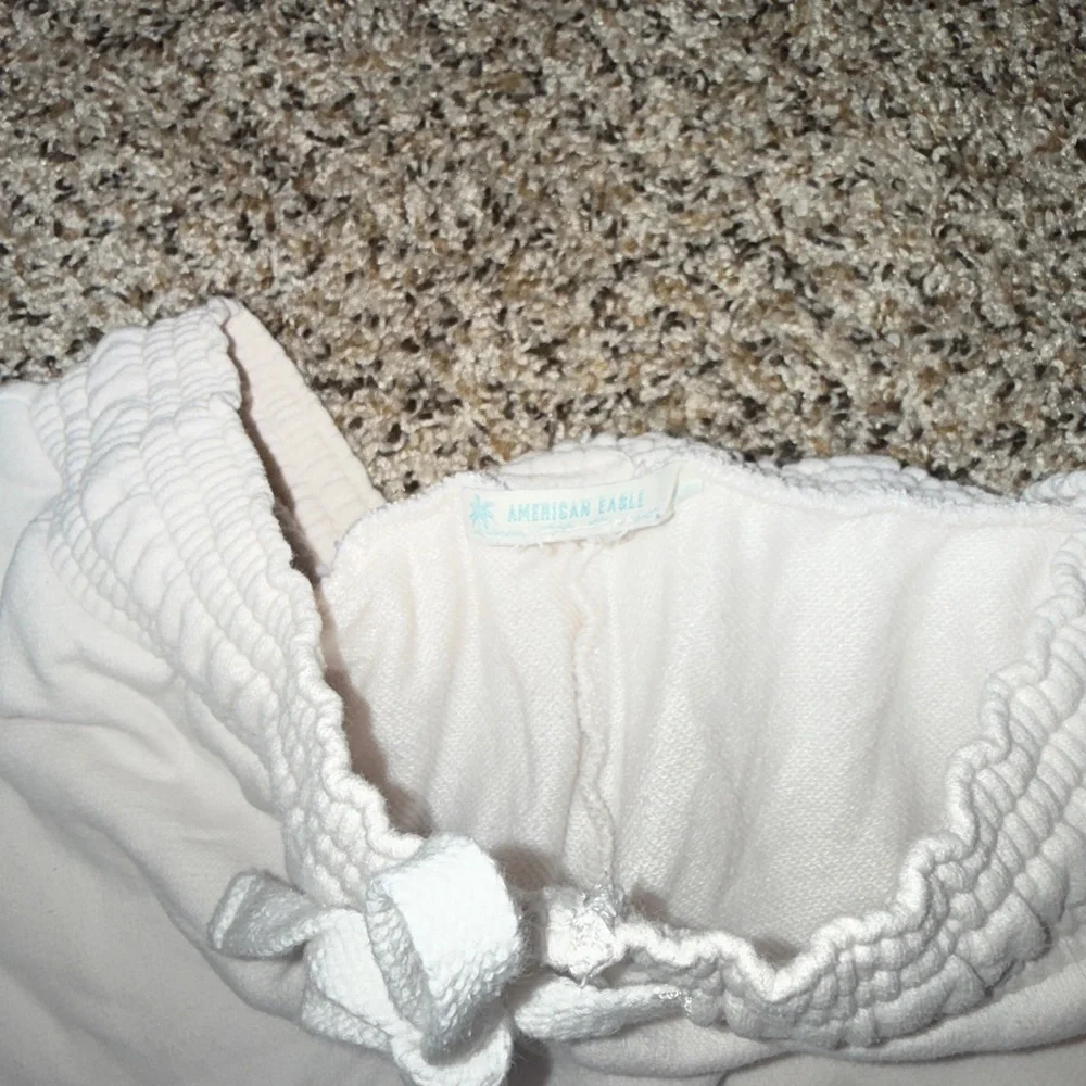 American Eagle Outfitters Cream Athletic Shorts - Picture 6 of 8